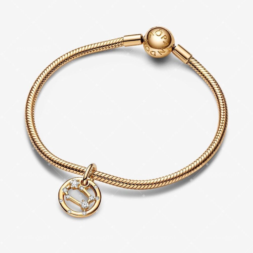 Pandora Gemini Zodiac Dangle Charm